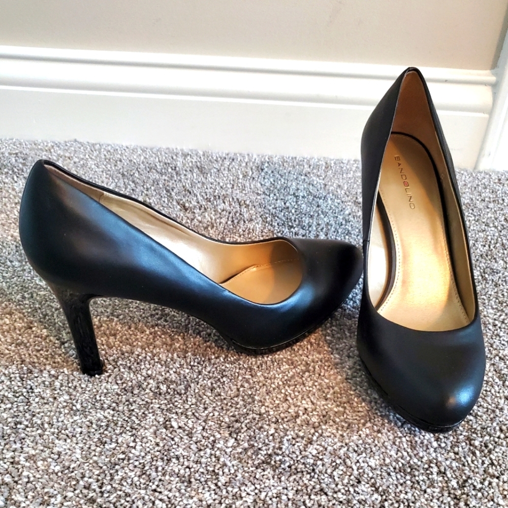Black dress heel